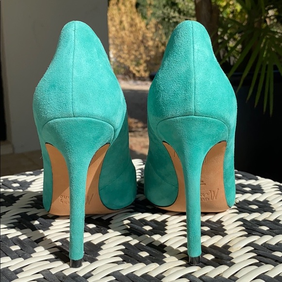 Guess by Marciano Teal Heels - Picture 4 of 13
